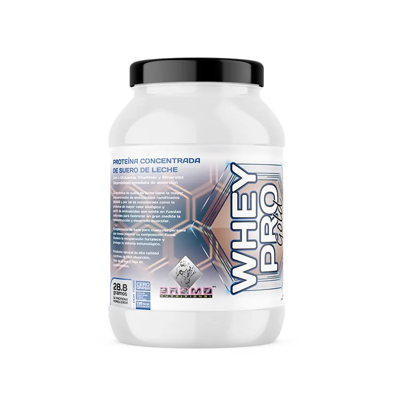 Whey Pro Gold proteína de suero de leche